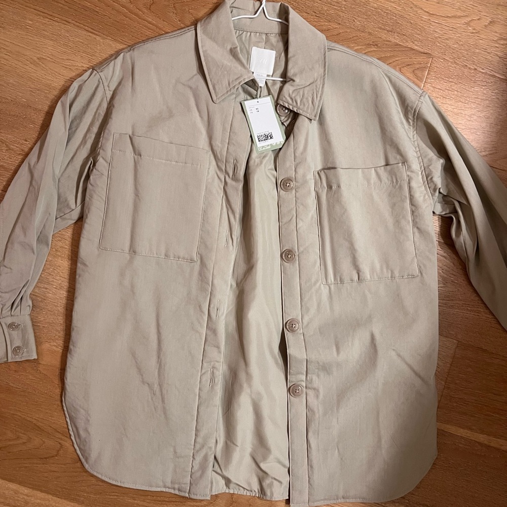 New H&M shacket size xs